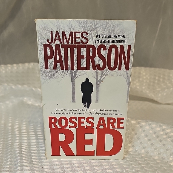 James Patterson Other - James Patterson 'Roses Are Red' Book - White and Red Cover